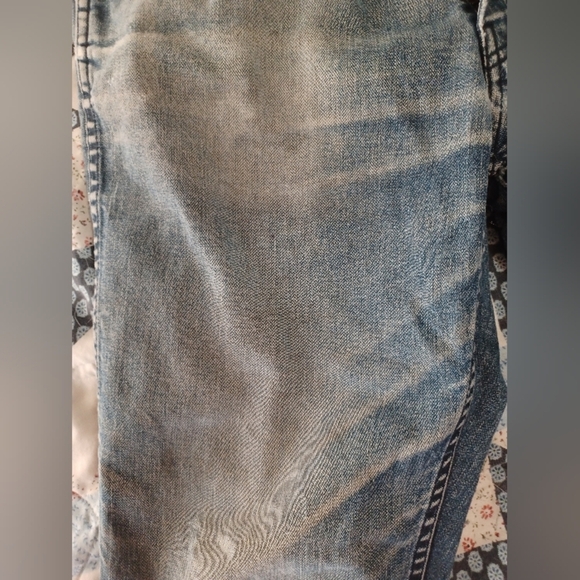 A Levi's 511 Rare Black R Tab Slim Straight Leg Denim Jeans - Picture 15 of 16